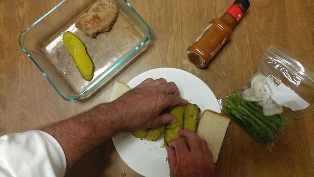 HOW TO MAKE JALAPENO BONELESS PORK CHOP TERIYAKI DILL PICKLE SANDWICH смотреть онлайн