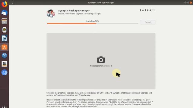 Ubuntu Desktop 18 04 install Synaptic Package Manager смотреть онлайн