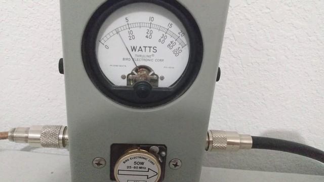 Bird Slug Comparison 2-30mhz vs 25-60mhz, Bird 43P, 50 watt element смотреть онлайн