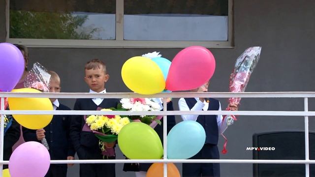 День Знаний 1 сентября в поселке Пролетарий