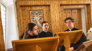 Тропарь Пасхи на французском языке ☦️БПДС