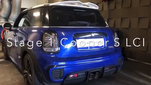 Mini F56 Cooper S Auto Remus Exhaust on dyno for tuning смотреть онлайн