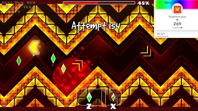 Geometry Dash requests! (Handcam at 271 subs!) смотреть онлайн