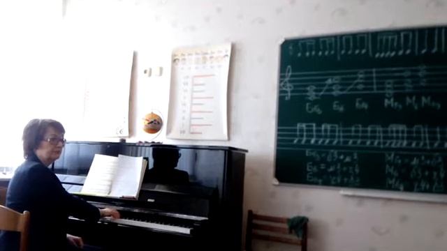 Урок сольфеджио 2 класс ( 5ее обучение ) смотреть онлайн