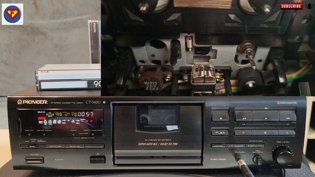 Pioneer CT-S420 Cassette Deck - Review - Line Out Direct On Maxell XL II-S, TDK SA & SCD, Philips F