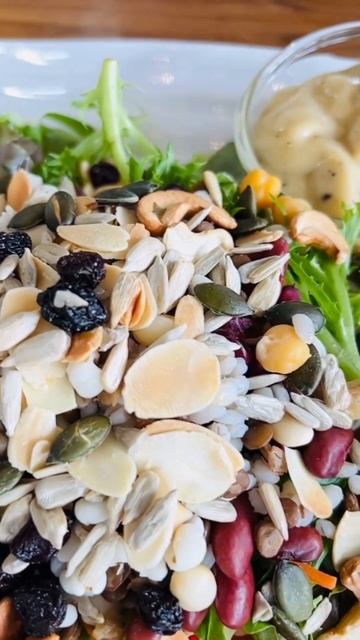 Nuts and Seed Salad. #salad #nuts #seeds смотреть онлайн
