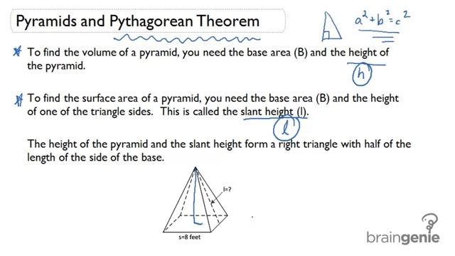 2.3 Pyramids and Pythagorean Theorem смотреть онлайн