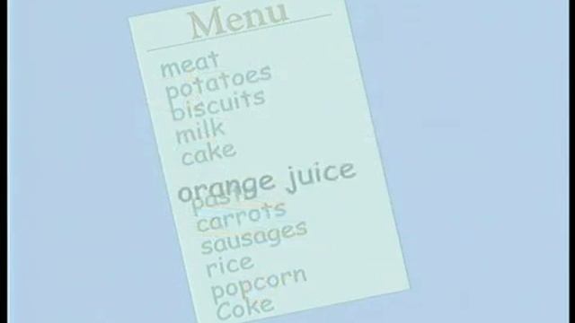 Spotlight 3 Module 3 In My Lunch Box P. 46 Ex. 1