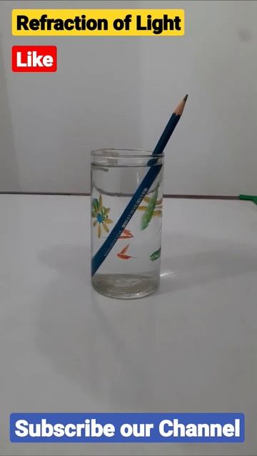 Why a pencil appears bent in water | इसके पीछे का Science देखिए 🤔 смотреть онлайн