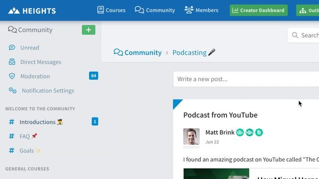 Introducing Communities in Heights Platform! [Build a Thriving Community in Your Online Course] смотреть онлайн