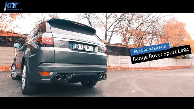 Bodykit for #Range #Rover Sport L494 by #KITT Tuning! смотреть онлайн