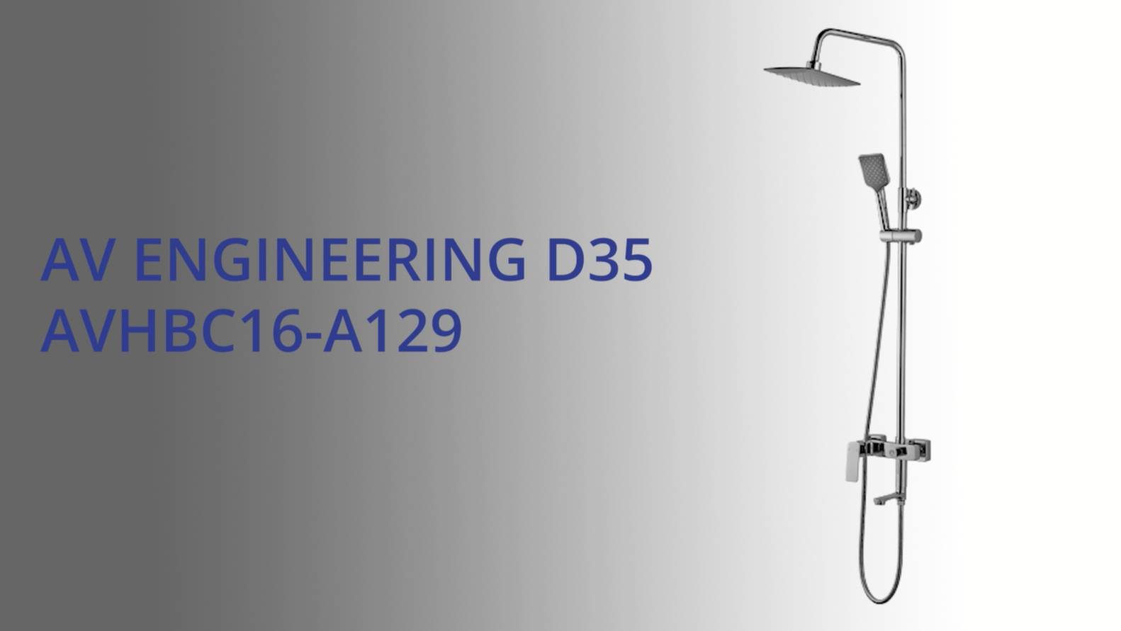 AV ENGINEERING AVHBC16-A129 Душевая система смотреть онлайн