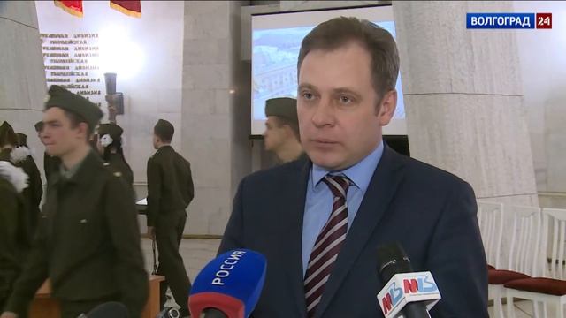 Урок Победы в музее панораме «Сталинградская битва» 13 03 2017 смотреть онлайн