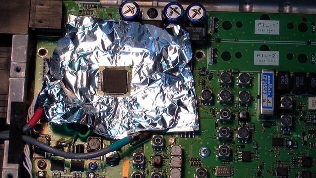 Yaesu FT-857D не включается (repair)