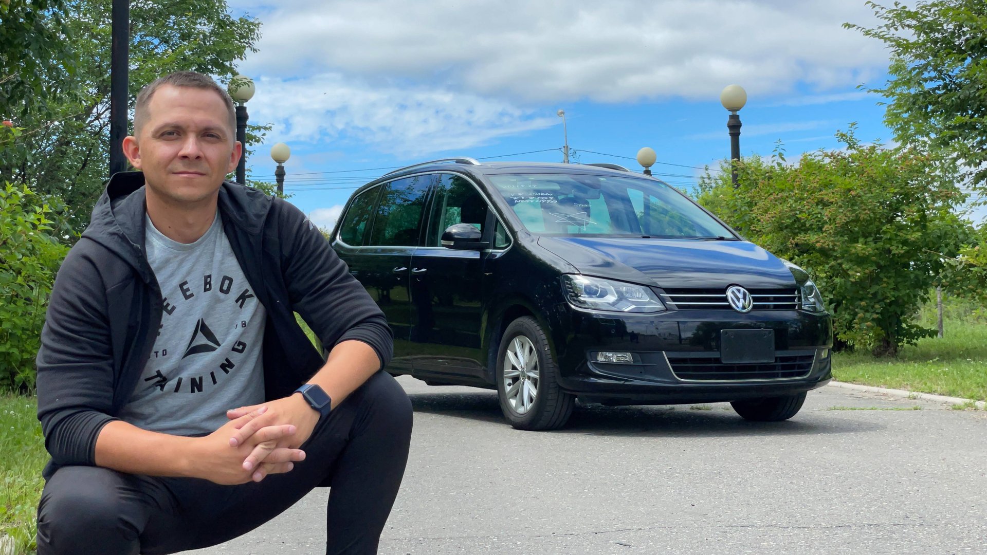 КРУТОЙ МИНИВЕН Из Японии !!! Обзор Фольксваген ШАРАН Правый Руль смотреть онлайн