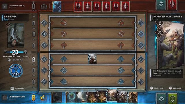 Let's Play GWENT Gameplay - Scoiatael VS Monsters - Kill The Servers Edition Beta смотреть онлайн