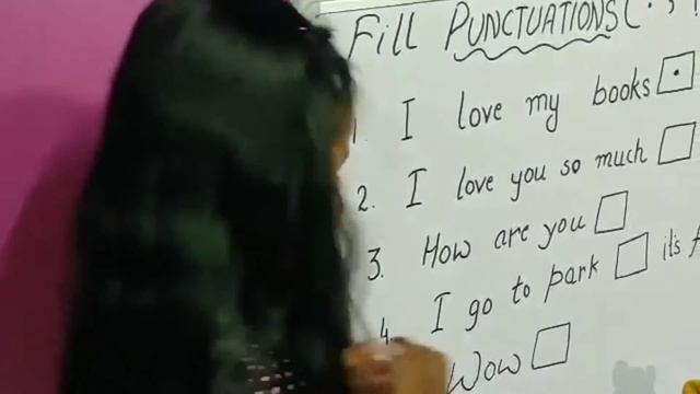 Punctuation Marks- Easy Learning Through Fun Activity 😊 For Small Kids