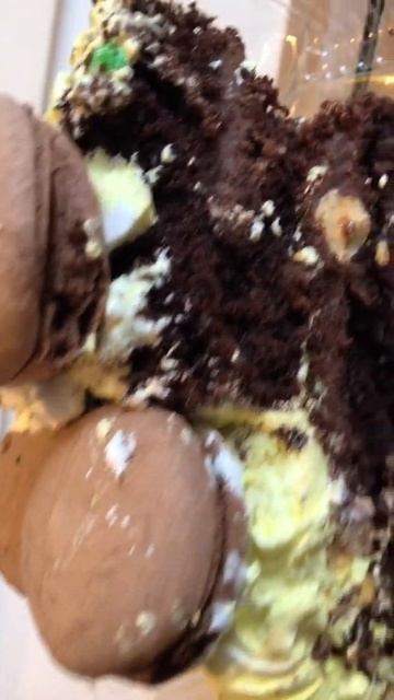 French Cake || Double Chocolate Macaroon Cake || Made by MieMie McLeod #SHORTS смотреть онлайн