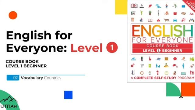 English for Everyone - Level 1 Beginner - Course Book / 02 Vocabulary Countries/ смотреть онлайн