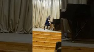 Гайдн Соната соль мажор,1часть