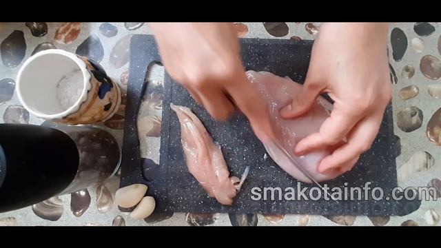 Рулетики із кабачків та курячого філе (рецепт) смотреть онлайн