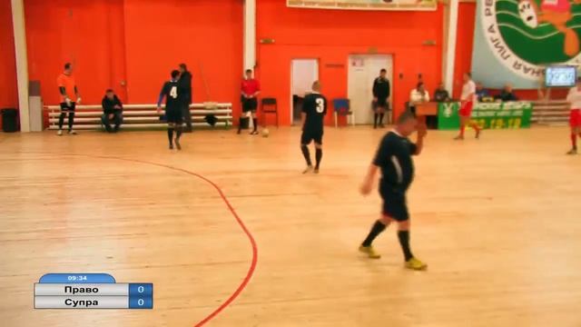 6 игра Право - Супра. 3 тур ОЛФЛ РБ класса "А" (35+) сезона 2016-2017 смотреть онлайн