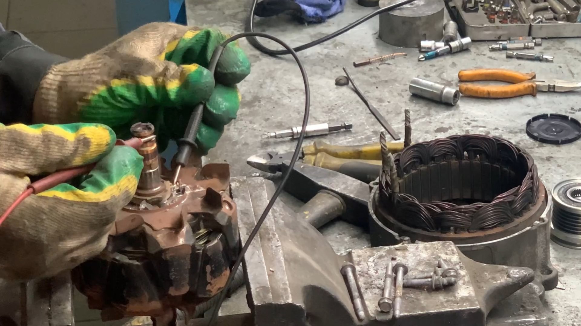 Ремонт генератора Volkswagen, подробная инструкция смотреть онлайн