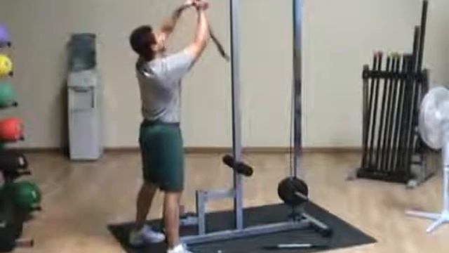 Верхняя тяга Body Solid Powerline PLM180