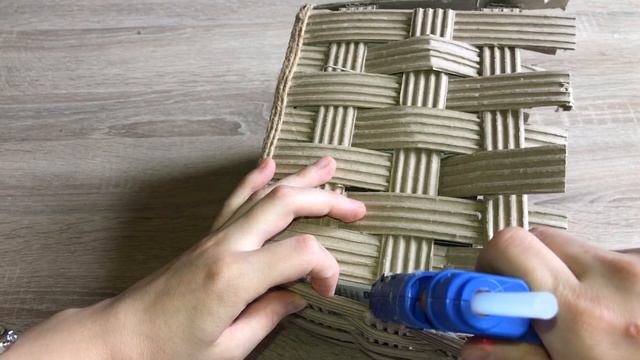 Kartondan Orqanayzer Səbət Düzəltdim