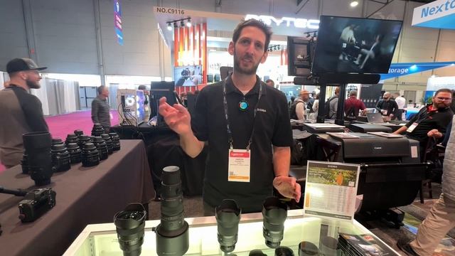 NAB24 - New Sigma 500mm F5.6 & 50mm F1.2 Lenses. смотреть онлайн