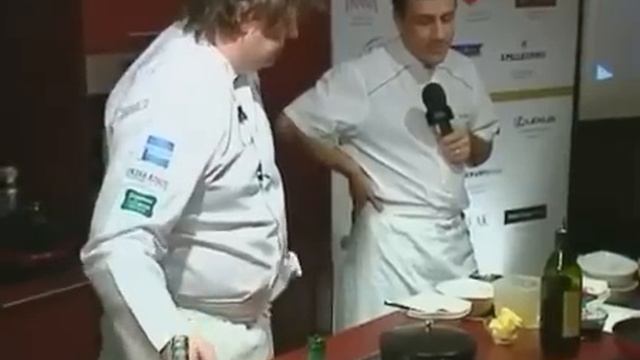 Seabass with Chicory and Truffles by Masterchef Alain Llorca смотреть онлайн