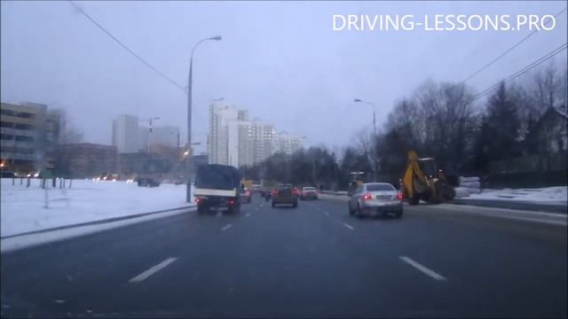 Защитное вождение | Вождение с комментариями смотреть онлайн