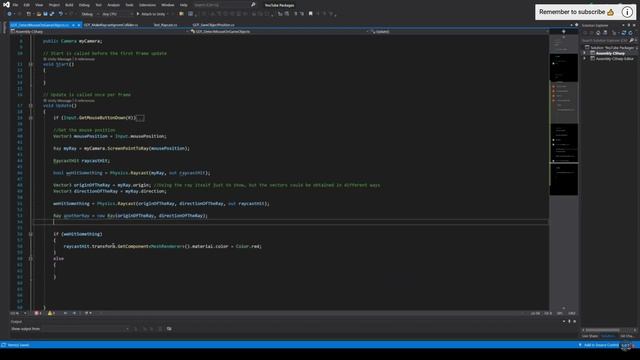 Что такое RayCast и как с ним работать в Unity смотреть онлайн