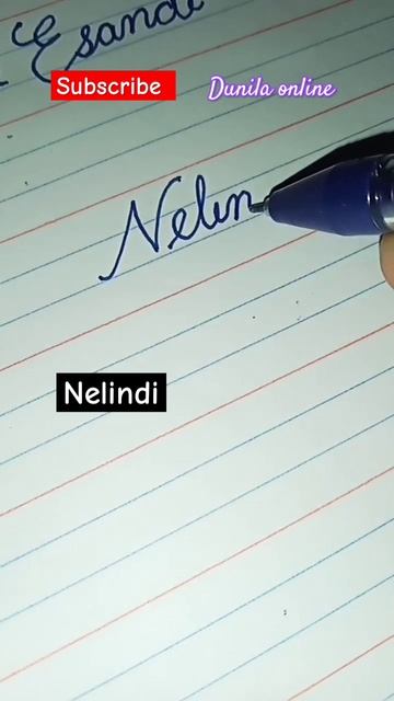 "Nelindi" in cursiveletters✍️👍 #shorts #shortsfeed #handwriting #trending #viral #calligraphy смотреть онлайн