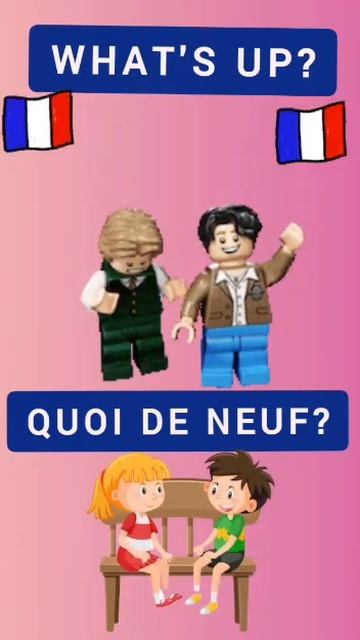 How to Say What's Up In French #shorts смотреть онлайн