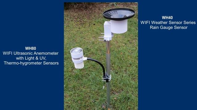 WS80 ultrasonic wind sensor by Ecowitt - review смотреть онлайн