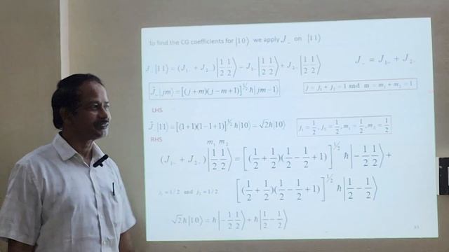 Quantum mechanics - New L.5.7 CSIR related problem on Clebsch Gordan Coefficients смотреть онлайн