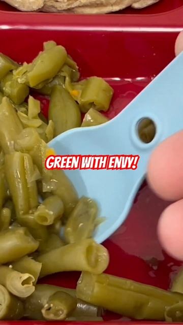 These #greenbeans Will Leave You Green With Envy! #schoollunch #foodreview смотреть онлайн