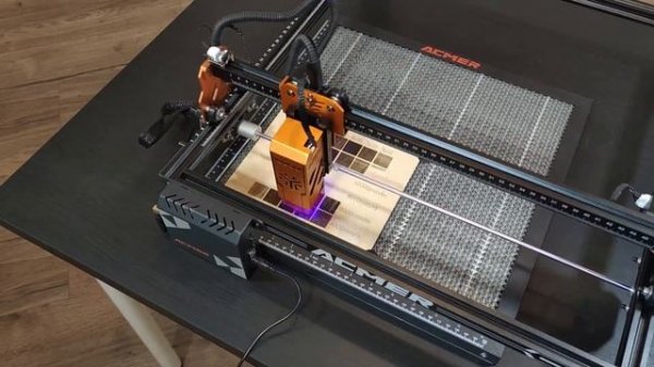 Сила света! Обзор лазерного гравера ACMER P1 S pro