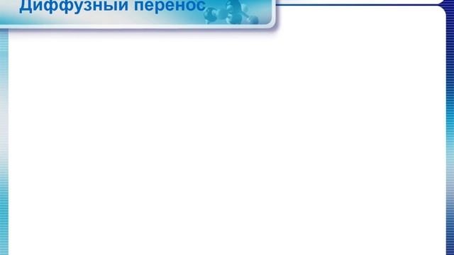 Механизмы массопереноса смотреть онлайн