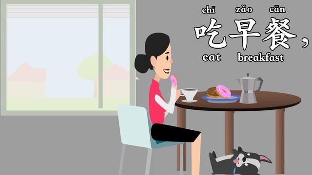 Learn Mandarin | Daily Routines In Chinese - Easy Song