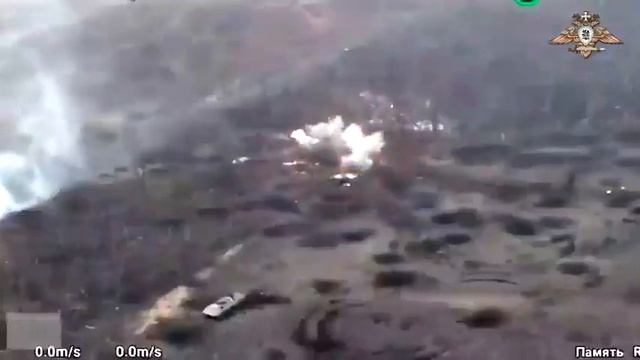 The Russian battery of anti-tank guns MT-12 "Rapira" strikes. смотреть онлайн