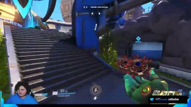 Overwatch: First Affiliate Stream! Tanking up Ranked! смотреть онлайн