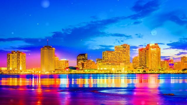 [4K]🍀🎷 Jazz in New Orleans 🌆 Relaxing, healing, sleep, soothing, study 📽️Projector window смотреть онлайн