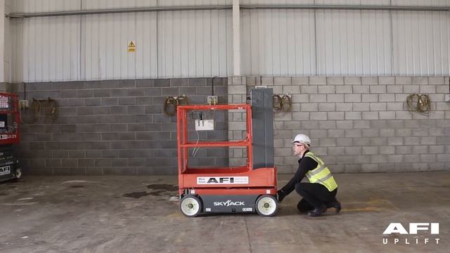 AFI MEWP Familiarisation videos Skyjack SJ16 смотреть онлайн