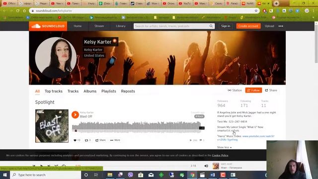 Парсер Email с сайта SOUNDCLOUD, создание базы емаилов! PARSER SOUNDCLOUD!
