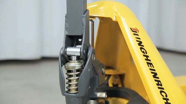 Jungheinrich Handpalletwagen AM 22 met lange vorken смотреть онлайн