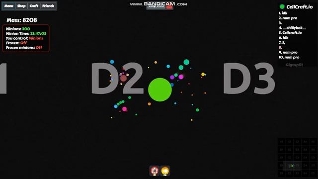 Cellcraft.io Giga Power Destruction #6 смотреть онлайн