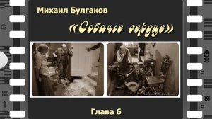 Михаил Булгаков "Собачье сердце". 6-я глава. Читает Сергей Рубашкин.