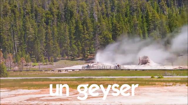Французский язык для начинающих # 1 time lapse # un geyser